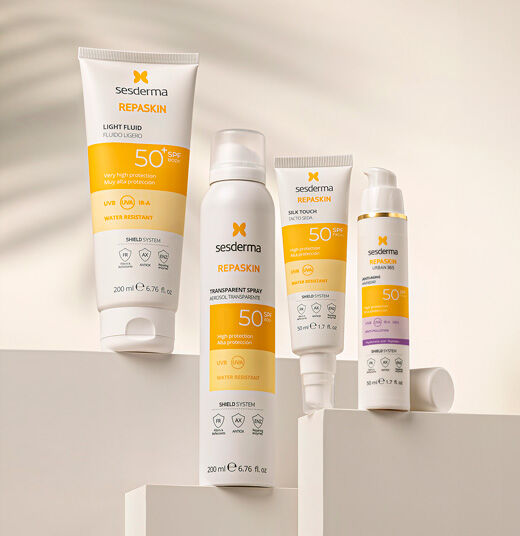 Imagen principal con cuatro productos Repaskin