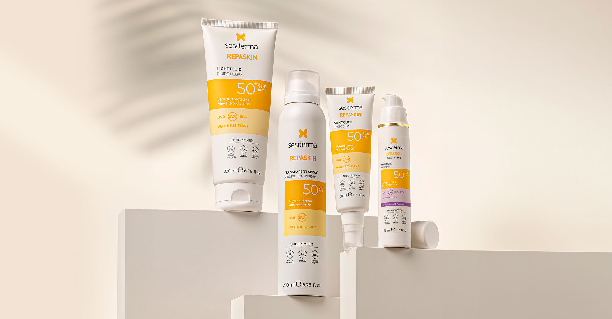 Imagen principal con cuatro productos Repaskin