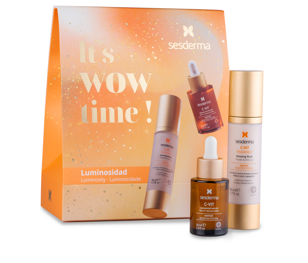 Imagen pack navidad luminosidad con productos afuera