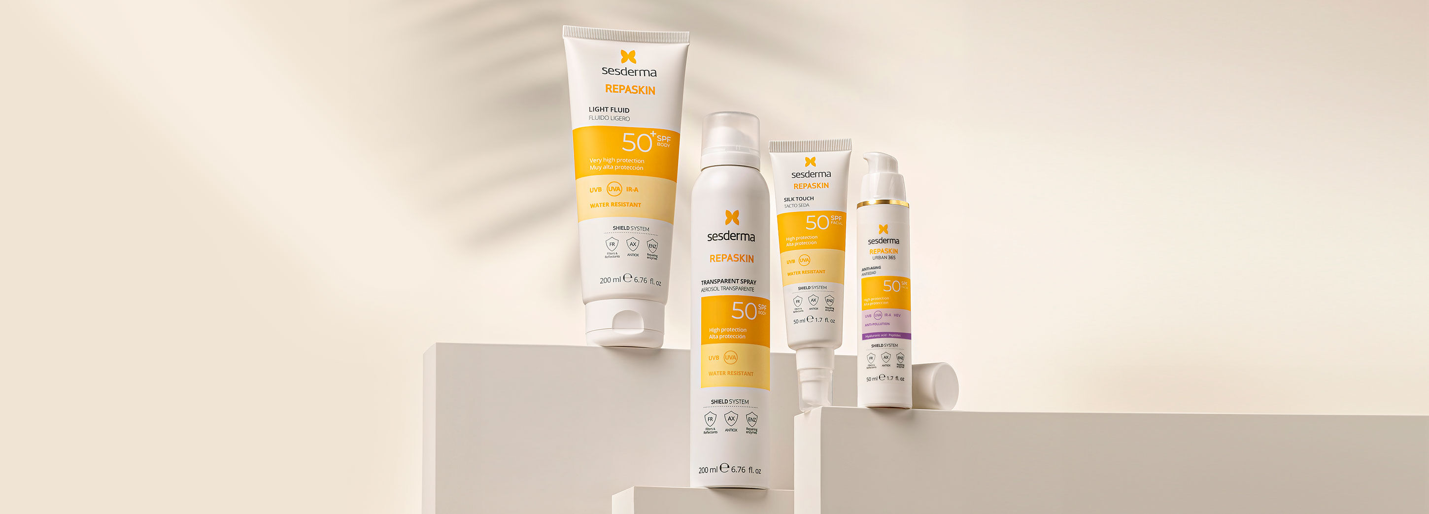 Imagen principal con cuatro productos Repaskin