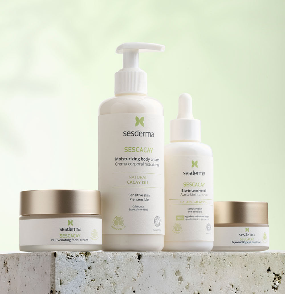 Imagen tres productos linea Sescacay