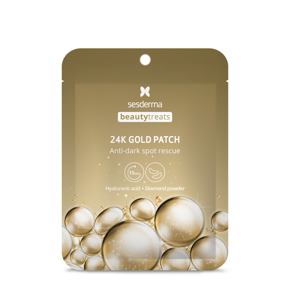 BEAUTY TREATS Parches contorno de ojos Oro 24k