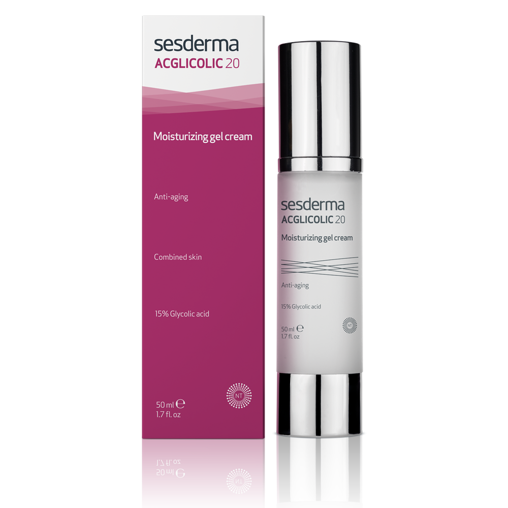 ACGLICOLIC 20 Moisturizing Gel Cream 1.7 fl. oz | SESDERMA