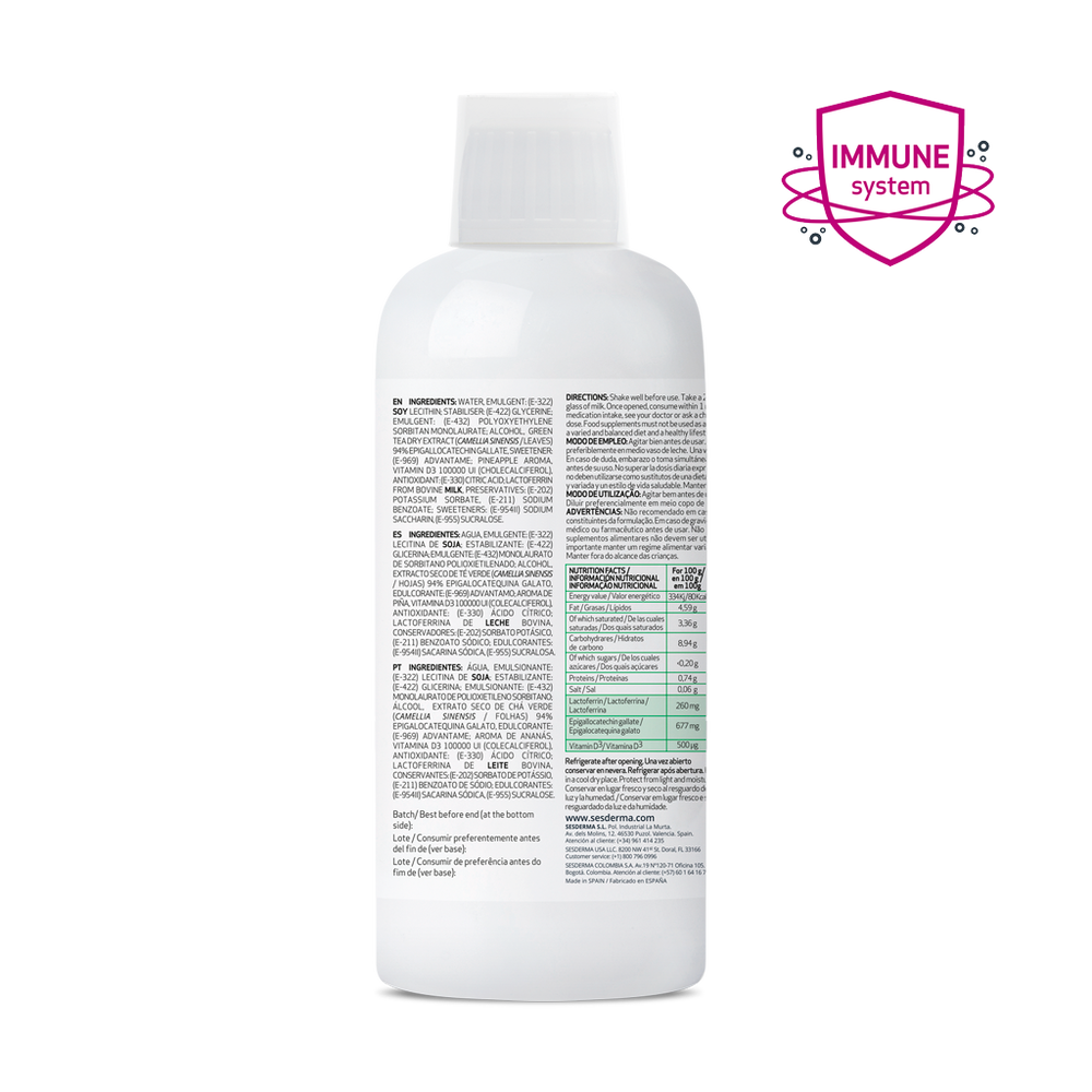 LACTYFERRIN Defense EGCG 500ml