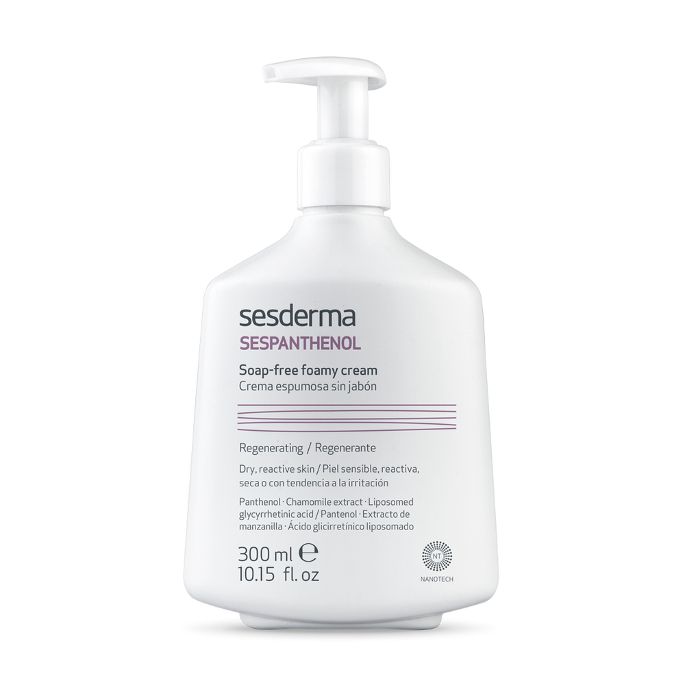SESPANTHENOL CR ESPUMOSA SIN JABON 300ML