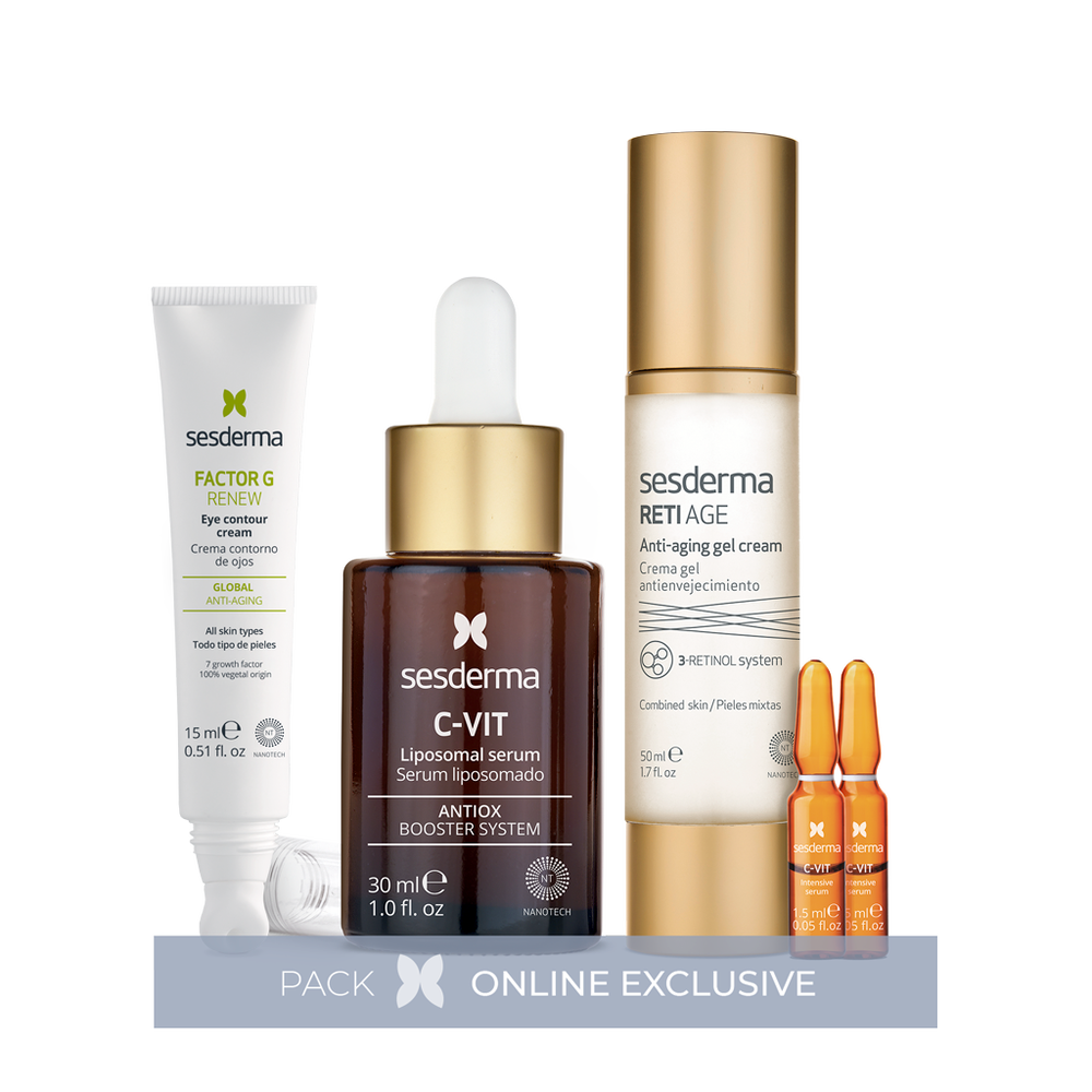 COFFRET Antienvelhecimento e luz