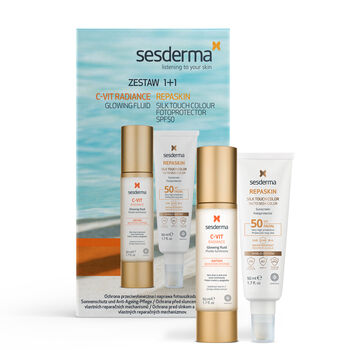 ZESTAW REPASKIN SILK COLOR+C-VIT RADIANCE