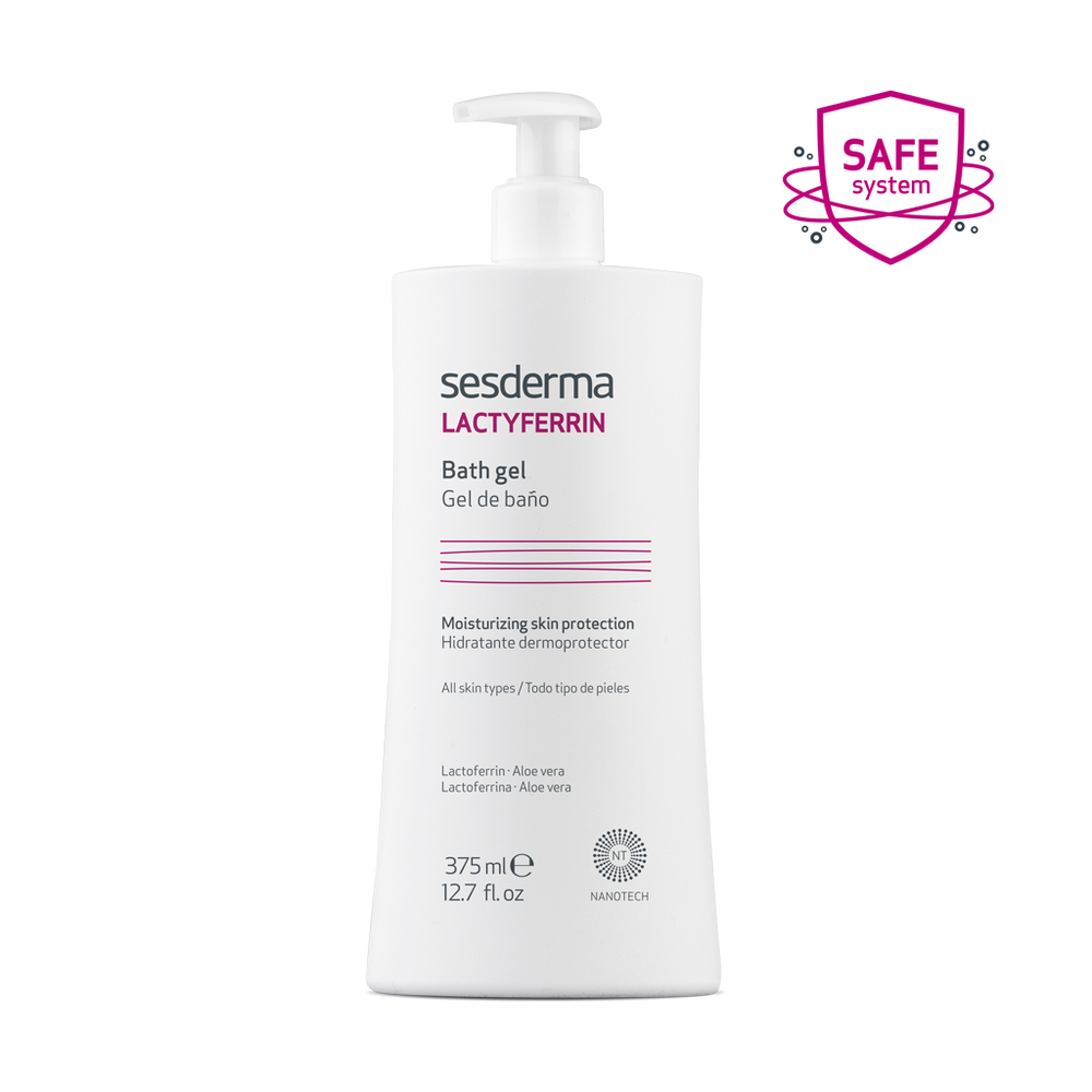 LACTYFERRIN Dermoprotektiv feuchtigkeitsspendendes Badegel 375 ml