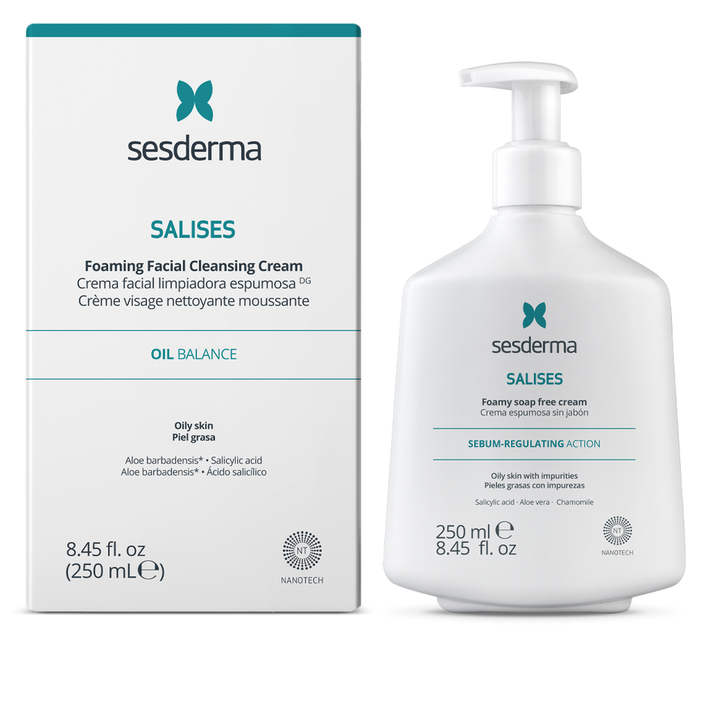 SALISES Foamy Soap-free Cleanser Cream 8.5 fl. Oz