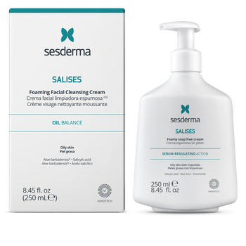 SALISES Foamy Soap-free Cleanser Cream 8.5 fl. Oz