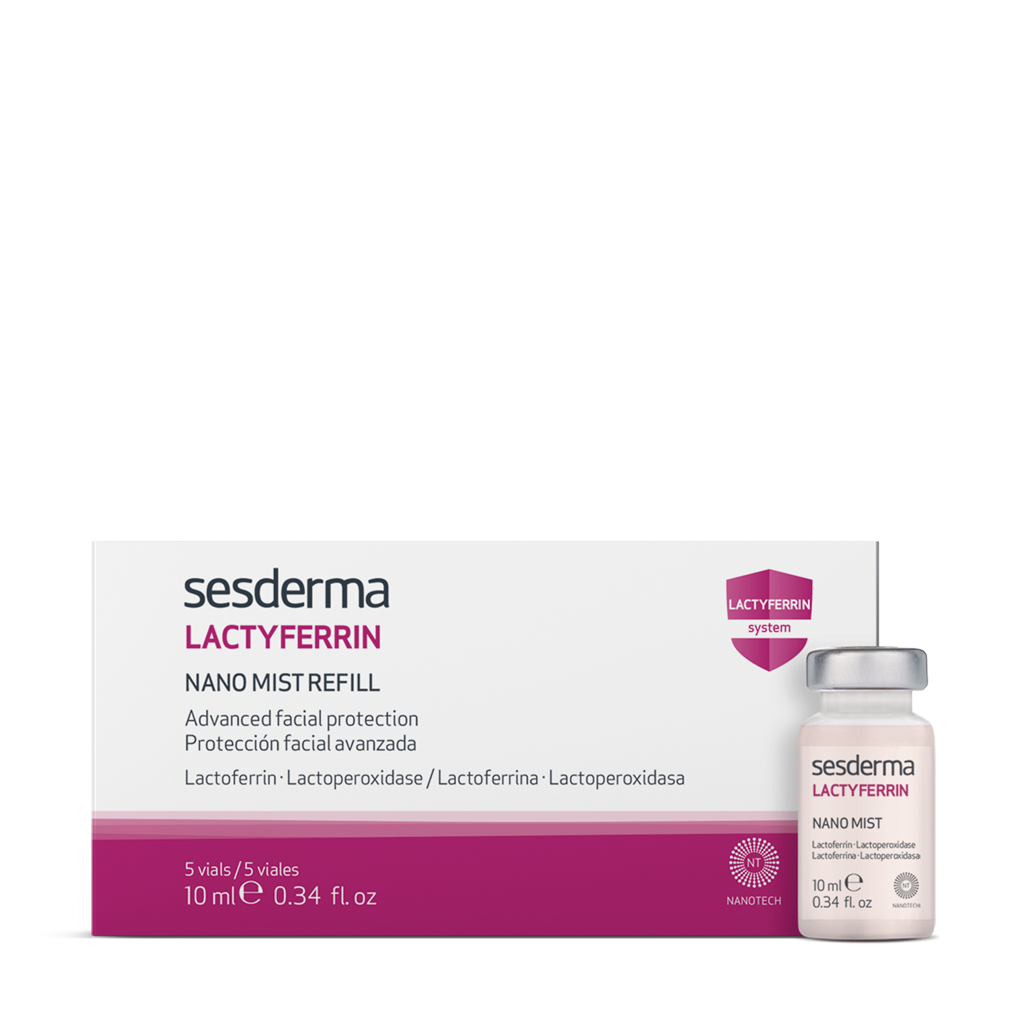 LACTYFERRIN   Nano Mist 5 Vials x 10 ml