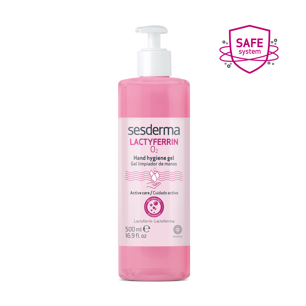 LACTYFERRIN O2 Gel nettoyant pour les mains 500ml