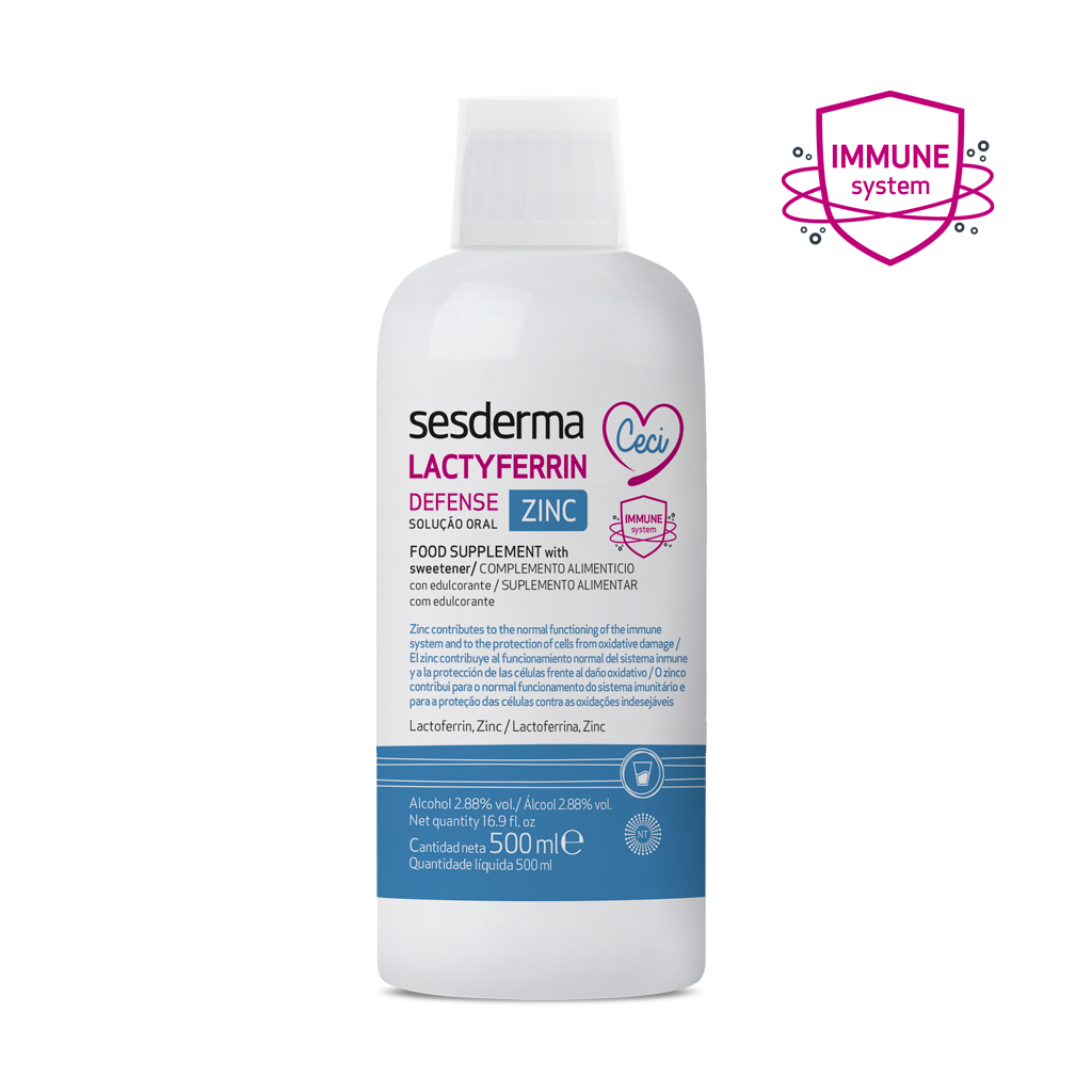 LACTYFERRIN DEFENSE ZINC 500ml SESDERMA