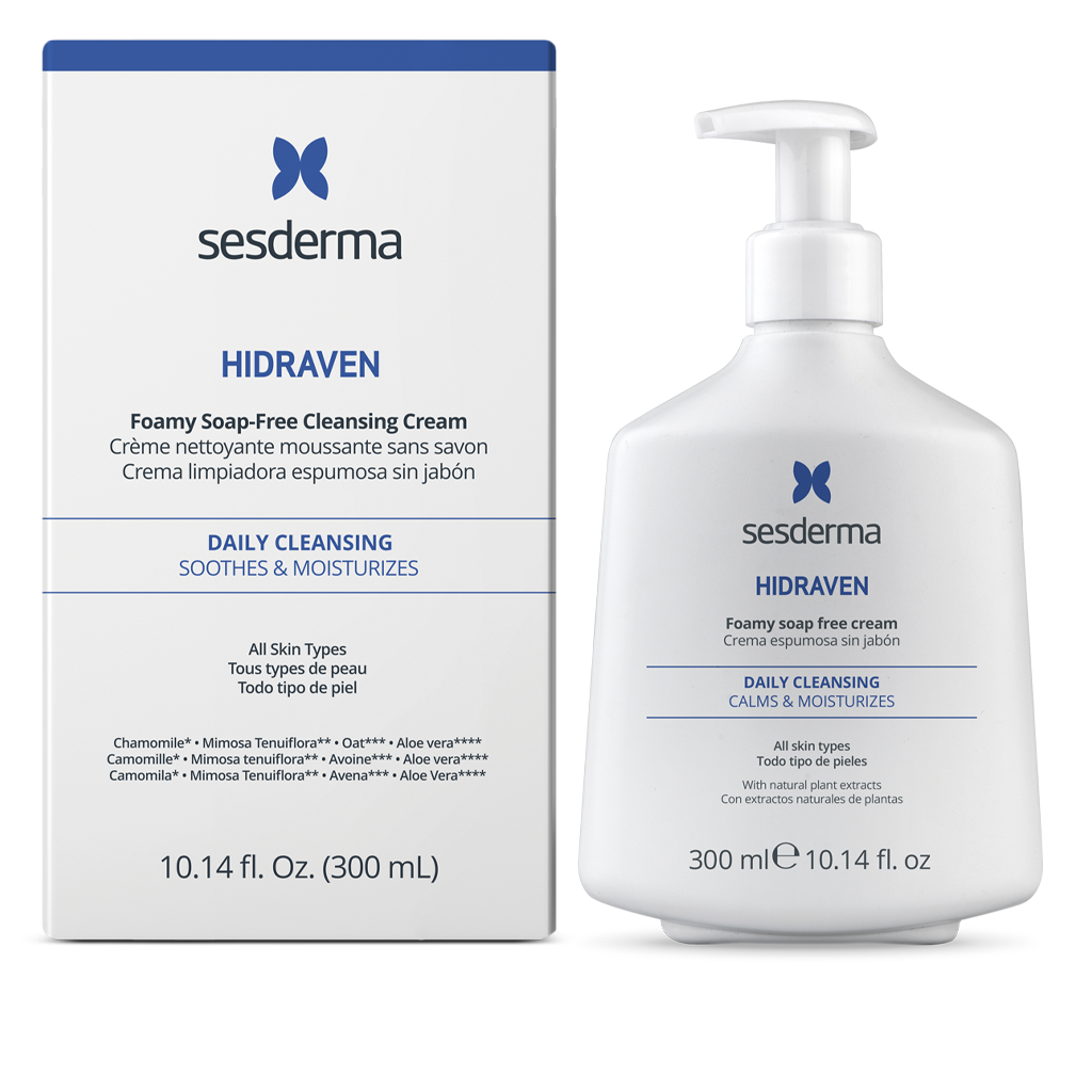 HIDRAVEN Foamy Soap-free Cleanser 10.15 fl. Oz