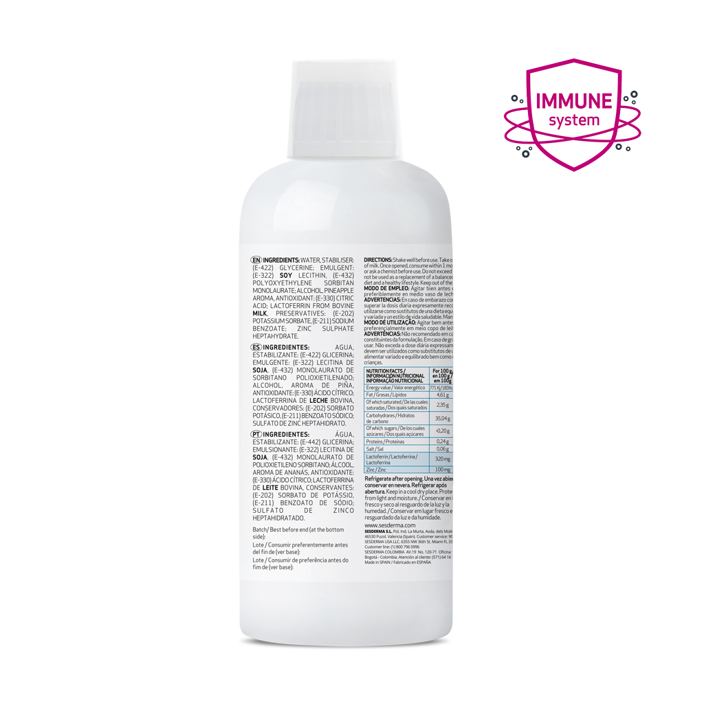 LACTYFERRIN Defense Zinc 500ml
