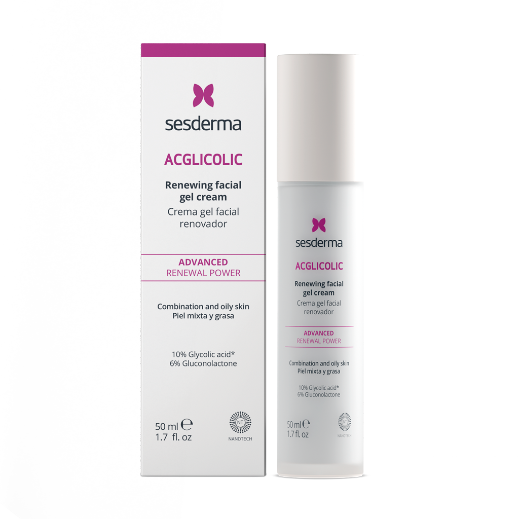 ACGLICOLIC Crema gel facial renovador