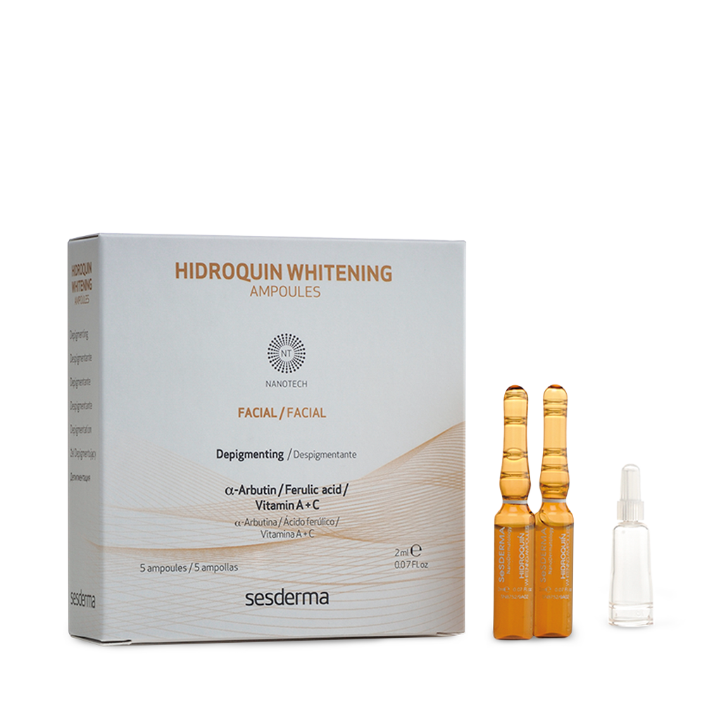 HIDROQUIN Whitening Ampoules 5 x 0.07 fl. Oz SESDERMA