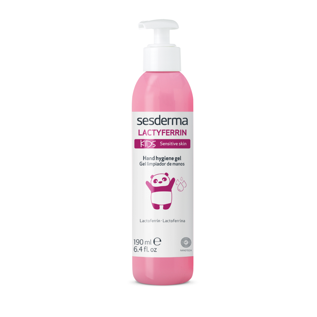 sesderma LACTYFERRIN KIDS Gel limpiador de manos 190ml