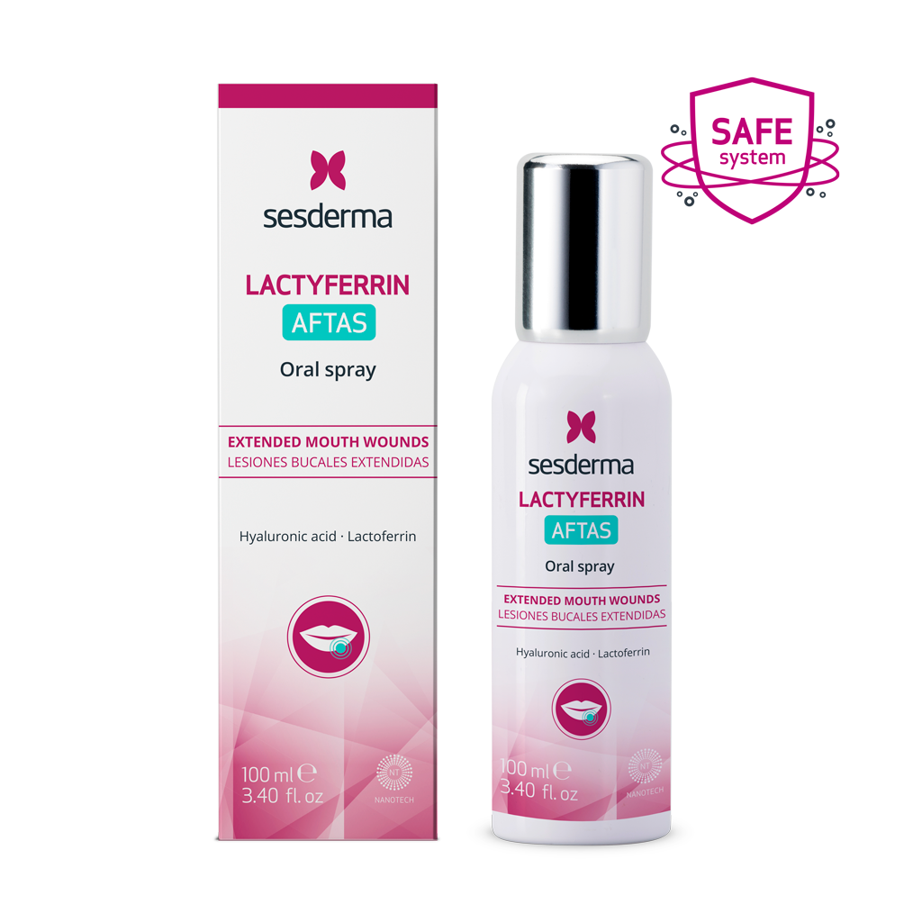 LACTYFERRIN aftas oral spray 100ML SESDERMA