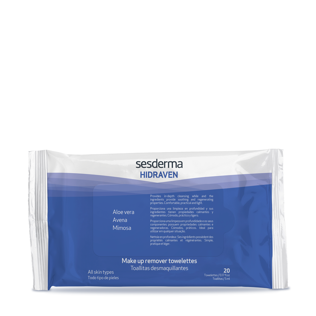 HIDRAVEN MAKE-UP REMOVAL TOWELETTES