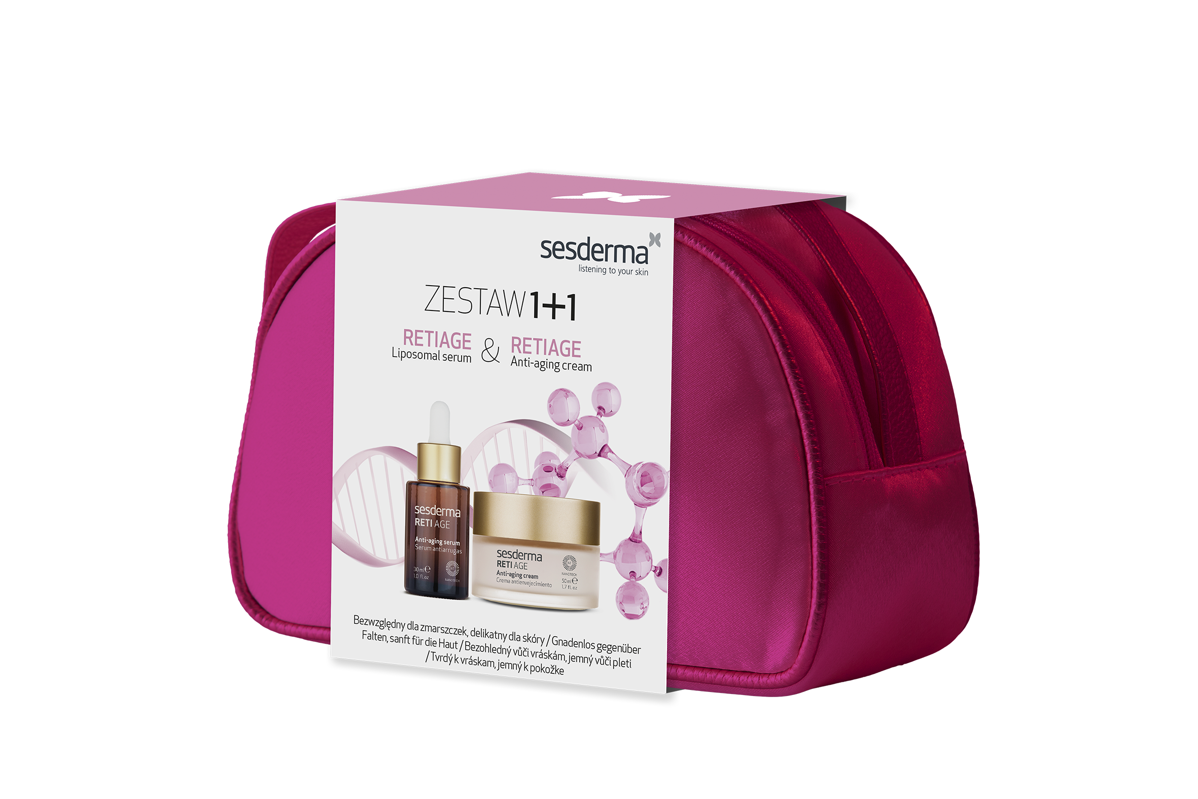 ZESTAW PREZENTOWY RETIAGE KREM + SERUM